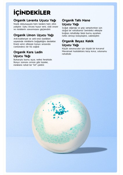 Breezy Sneezy Bath Bomb | Banyo Topu modelleri