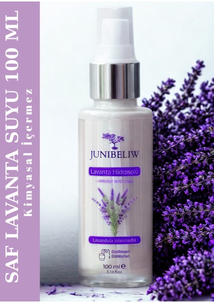 Naturel Sprey Başlıklı Lavanta Suyu 100 ml (Lavender Water)