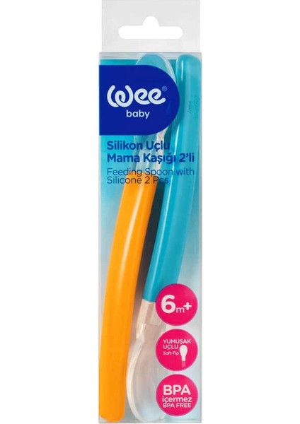 Bfs Mama Kaşığı Silikon Uçlu 2li 122 indirimleri