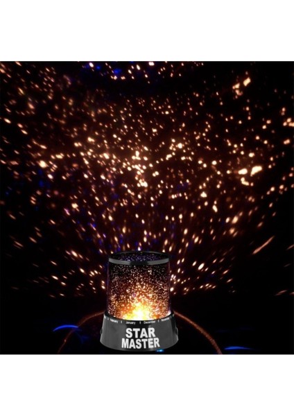 Renkli Yıldızlı Gece Lambası, Sıcak ve Rahat Atmosuz Işık, Çocuklar ve Yatak Odası Için modelleri