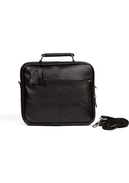 Erkek Deri Çanta Büyük Boy Siyah Omuz Askılı, Şık ve Kullanışlı Tasarım modelleri