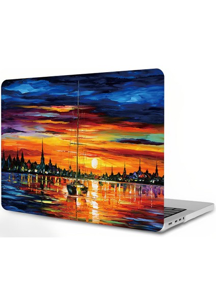 MacBook Air 13 Inç Kılıf ile Uyumlu (Modeller: A1369 ve A1466, Eski Sürüm 2010-2017 Sürümü), Plastik Desenli Sert Kılıf (Yurt Dışından)