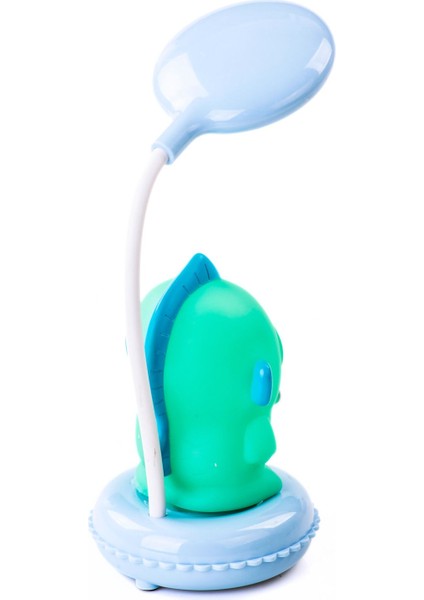 Yeşil Anime Temalı Şarj Edilebilir Masa Lambası, USB ile Dekoratif ve Kullanışlı fiyatları