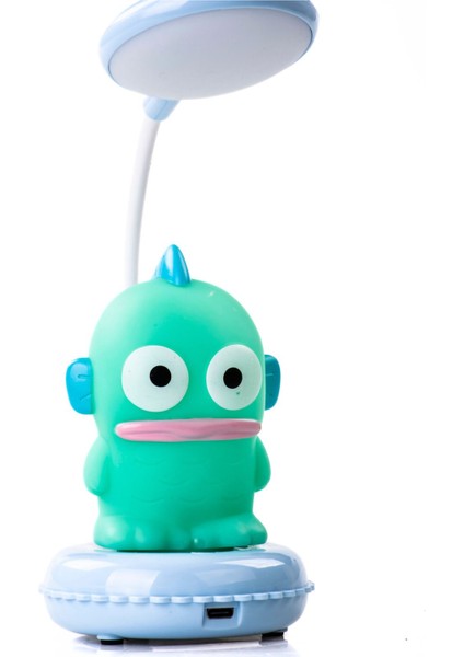 Yeşil Anime Temalı Şarj Edilebilir Masa Lambası, USB ile Dekoratif ve Kullanışlı modelleri