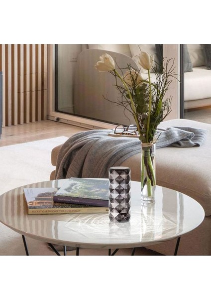 Şeffaf Kristal Gül Gölgesi ve Çok Renkli Sütunlu Silindirik Masa Lambası indirimleri