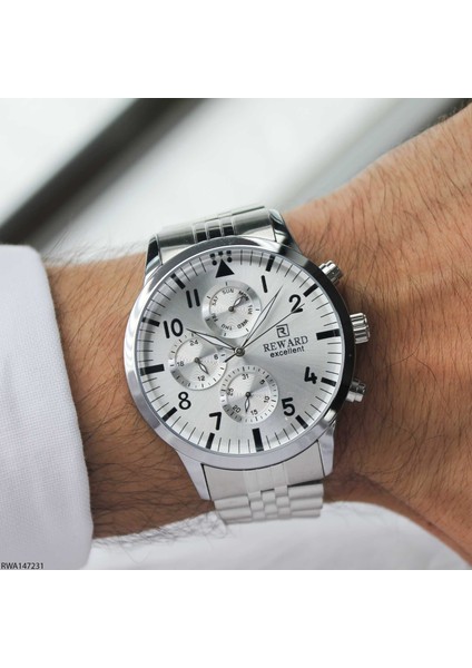 RWA147231 Çelik Kordonlu Erkek Kol Saati modelleri