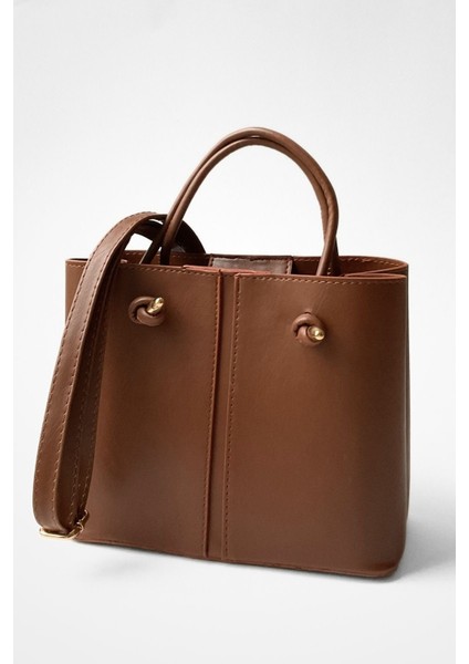 Şık Kahverengi Omuz Çantası, Günlük ve Kombinlere Uygun Tasarım fiyatları