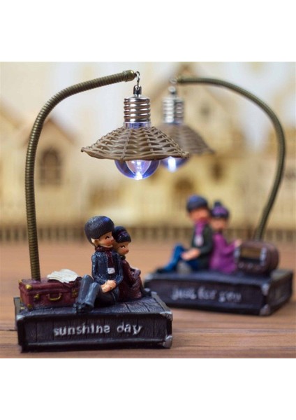 Renkli Aşk Işıklı Çift Biblosu, Romantik ve Dekoratif Hediye fiyatları