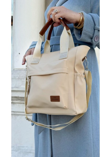 Kadın Büyük Boy Kahverengi Omuz Çantası, Ayarlanabilir Uzun Askılı Şık Tasarım modelleri