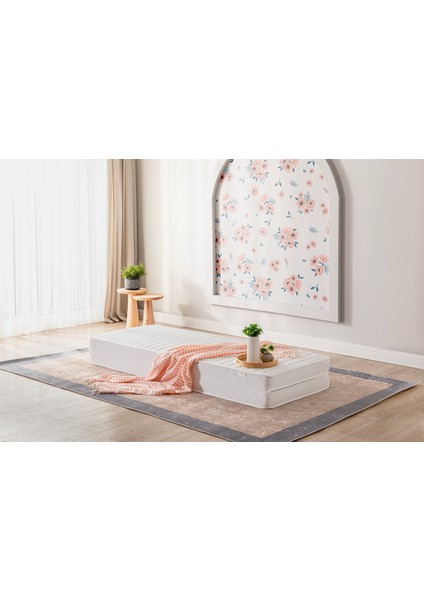 80X200 Ikea Divan Hemnes Uyumlu. Katlanır Ortopedik Sünger Yatak. AÇIK HALİ 160X200 cm fiyatları