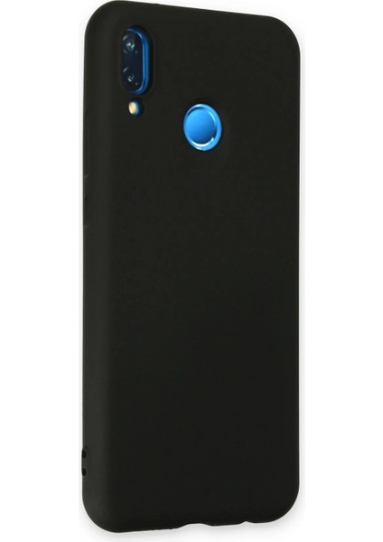 Huawei P20 Lite Kılıf Nano Içi Kadife Silikon - Siyah fiyatları