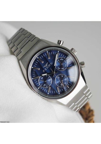 FM43011A3 Çelik Kordonlu Erkek Kol Saati