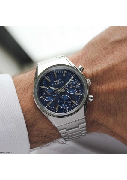 FM43011A3 Çelik Kordonlu Erkek Kol Saati indirimleri