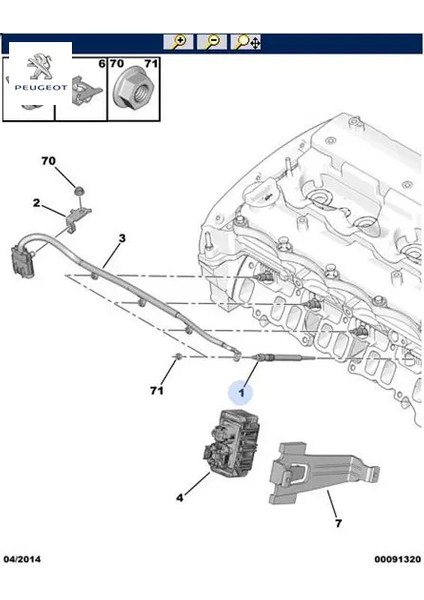 Isitma Bujisi Boxer Iii-Transit V347 2.2hdi Euro5