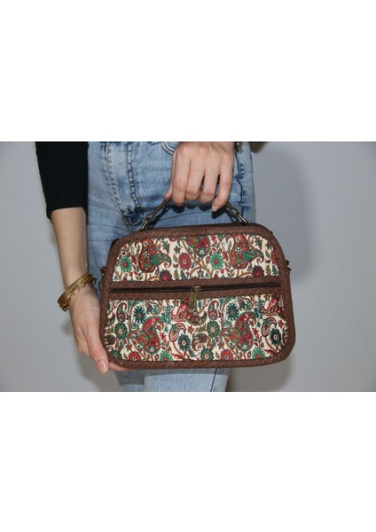 Etnik Tarz Kilim Desenli Omuz ve Kol Çantası, Günlük Kullanım Için Kumaş Çanta fiyatları