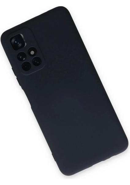 Xiaomi Redmi Note 11T Kılıf Nano Içi Kadife Silikon - Lacivert modelleri