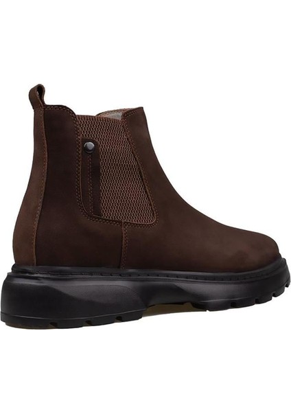 Kahverengi Ultra Hafif Erkek Hakiki Nubuk Deri Chelsea Bot indirimleri