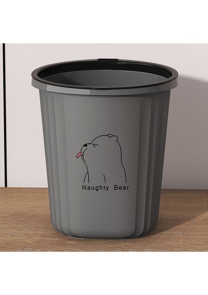 Kalınlaştırılmış Ev Tipi Büyük Kapasiteli Çöp Kutusu Oturma Odası Yatak Odası Mutfak Banyo Ticari Basınç Halkalı Çöp Kutusu ile Kaplanmamış (Yurt Dışından)