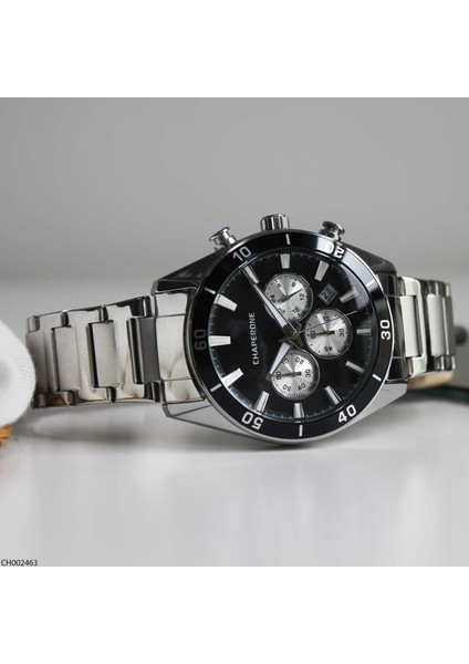 CH002463 Çelik Kordonlu Erkek Kol Saati