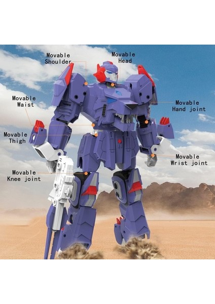 Yangmei Kurt Savaşçısı Robot Oyuncağa Dönüşür, Bilge Hayvan Robot Aksiyon Figürü, 10 Inç Deformasyon (Yurt Dışından) fırsatları