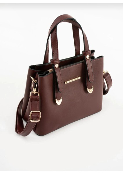 Kadın El ve Omuz Çantası, 3 Bölmeli, Çapraz Askılı, Şık ve Kullanışlı Tasarım fiyatları