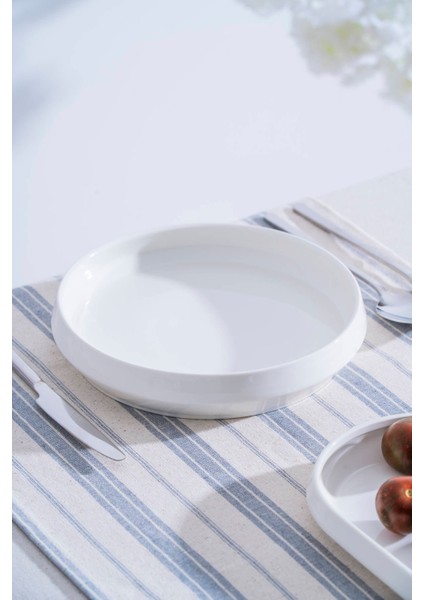 Rumi Yuvarlak Yemek Tabağı - 21 cm fiyatları