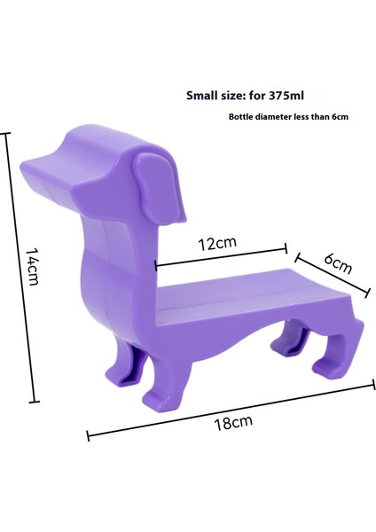 Yaratıcı Dachshund Şarap Şişeliği (Yurt Dışından)