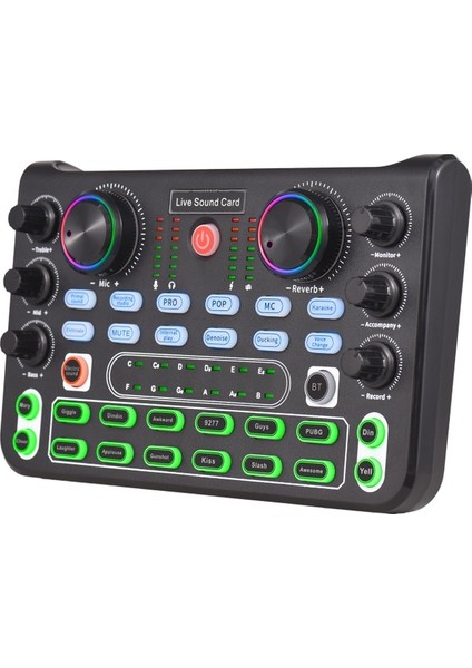 Zuomee Canlı Ses Kartı Ses Karıştırıcısı 44.1khz Gürültü Giderici (Yurt Dışından) fiyatları