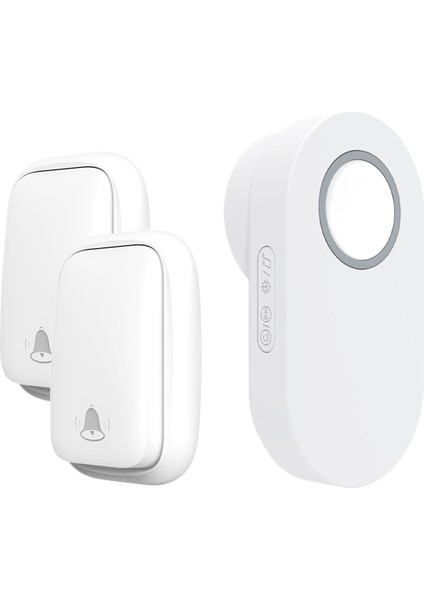 Evde Kendi Kendine Çalışan Kapı Zili Kablosuz Uzun Mesafeli Akıllı Hatırlatma Çağrı Cihazı (Yurt Dışından)
