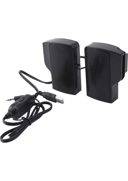 Sagrado Dizüstü Bilgisayar Dizüstü Bilgisayar Masaüstü Tablet Için USB Hoparlöre Klips (Yurt Dışından)