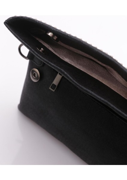 Işıltılı Taşlı Omuz ve Kol Çantası, Şık ve Kullanışlı Siyah Renk Seçeneği indirimleri