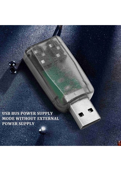 Sagrado Usbden 3,5 mm Mikrofon Jakına Stereo Kulaklık 3D Ses Kartı Ses Adaptörü Pc (Yurt Dışından) fırsatları