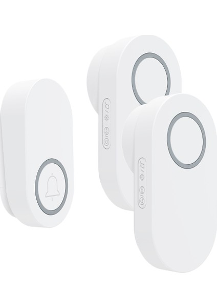 Evde Kendi Kendine Çalışan Kapı Zili Kablosuz Uzun Mesafeli Akıllı Hatırlatma Çağrı Cihazı (Yurt Dışından)
