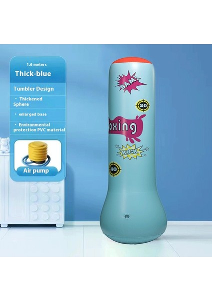 Kalınlaştırılmış 1,2 Metre Çocuk S Şişme Kum Torbası (Yurt Dışından)