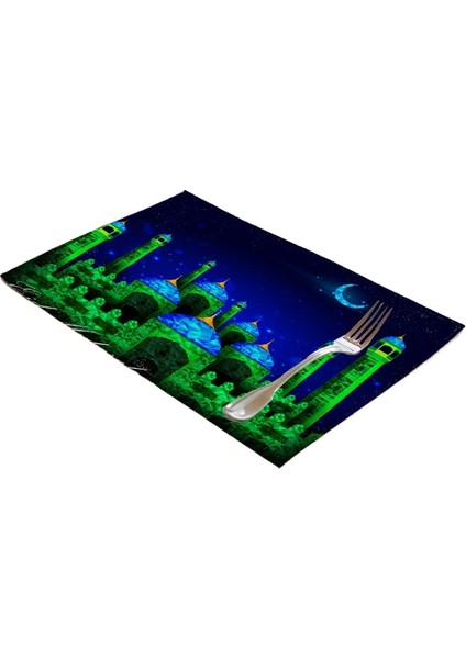Yeni 32*45 Pamuk Keten Masa Örtüsü Placemats (Yurt Dışından)