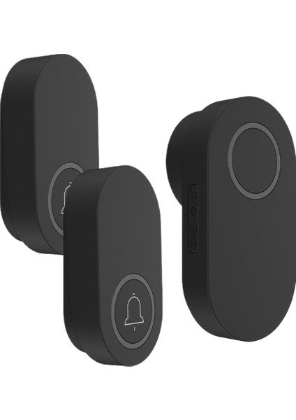 Evde Kendi Kendine Çalışan Kapı Zili Kablosuz Uzun Mesafeli Akıllı Hatırlatma Çağrı Cihazı (Yurt Dışından)