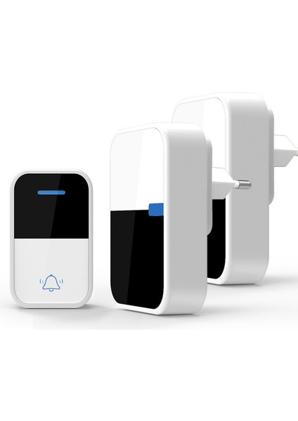 Avrupa Standardı Ev Tipi Kendinden Elektrikli Kablosuz Su Geçirmez Kapı Zili (Yurt Dışından)