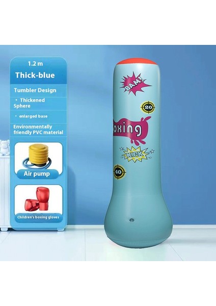 Kalınlaştırılmış 1,2 Metre Çocuk S Şişme Kum Torbası (Yurt Dışından)