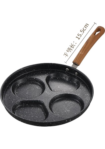 Home Kahvaltı Hobo Omlet Tavası Yapışmaz Düz Tabanlı Çok Delikli Kalıp Tava (Yurt Dışından)