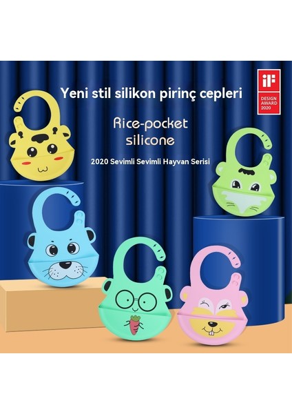 Su Geçirmez Yıkamaz Bebek Ayarlanabilir Üç Boyutlu Önlük (Yurt Dışından) modelleri