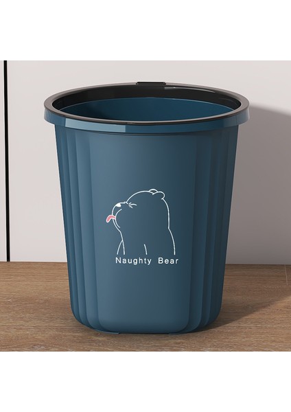 Kalınlaştırılmış Ev Tipi Büyük Kapasiteli Çöp Kutusu Oturma Odası Yatak Odası Mutfak Banyo Ticari Basınç Halkalı Çöp Kutusu ile Kaplanmamış (Yurt Dışından)