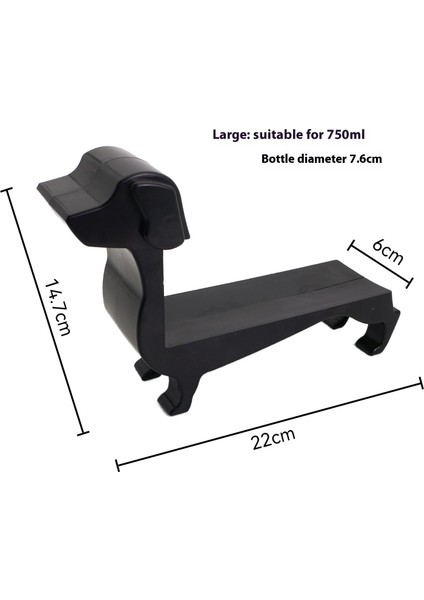 Yaratıcı Dachshund Şarap Şişeliği (Yurt Dışından)