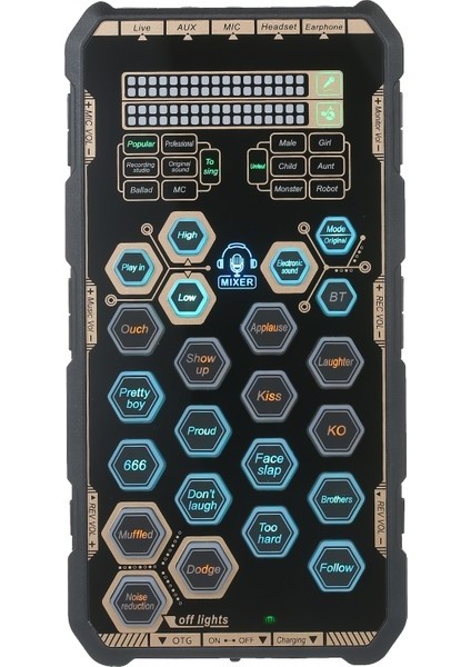 Zuomee Cep Telefonu ve Bilgisayar Için El ile Taşınabilir Ses Kartı Şarkı Canlı Yayını (Yurt Dışından) fiyatları