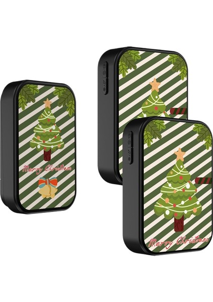 Uzun Menzilli Duvara Nüfuz Edebilir Noel Teması Kablosuz Radyo Frekansı Ev Su Geçirmez Kapı Zili (Yurt Dışından)