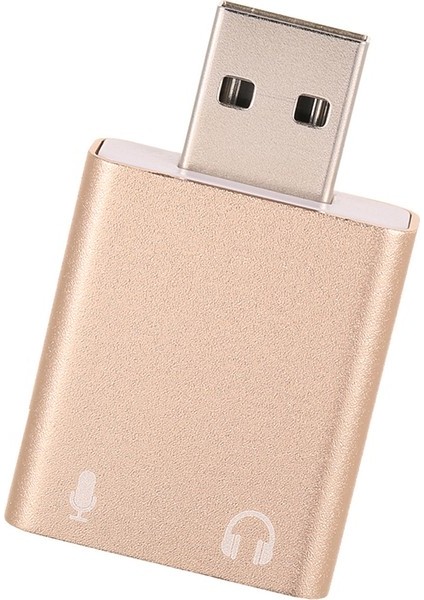 Zuomee Alüminyum Çelik USB Harici Ses Adaptörü 3.5mm Jack S 7.1 (Yurt Dışından) fiyatları