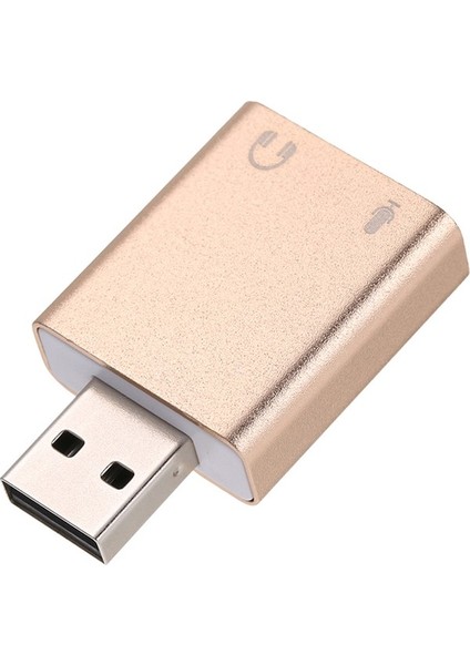 Zuomee Alüminyum Çelik USB Harici Ses Adaptörü 3.5mm Jack S 7.1 (Yurt Dışından) modelleri
