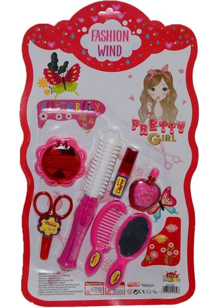 Bfs Nessiworld ZN-0597 Kartela Makyaj ve Kuaför Seti -Zeon fiyatları