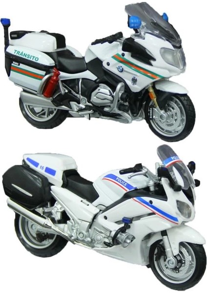 Bfs Maisto 1:18 Polis Motorsikleti modelleri