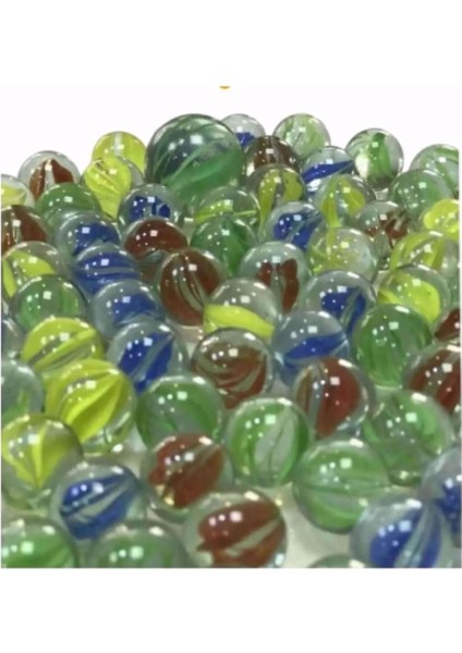 Renkli Cam Misket Bilye Seti, 80 Adet, Eğlenceli ve Şık Oyun Bilyeleri fiyatları