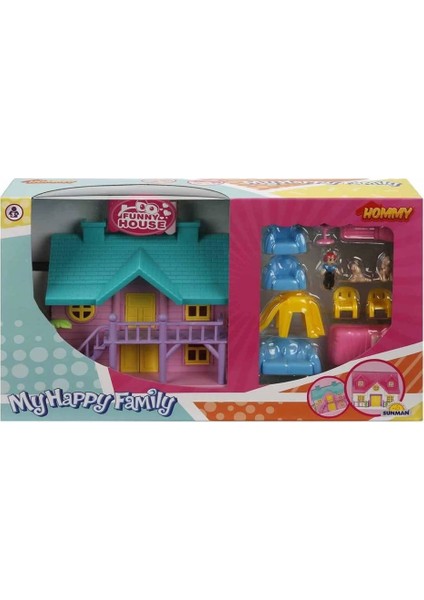 Bfs 02081 Sunman, 2 Katlı Ev Oyun Seti Villa modelleri